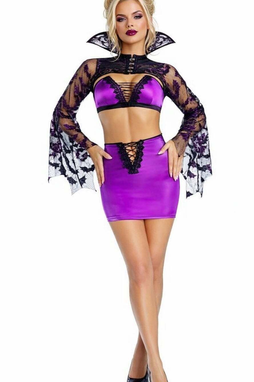 Sexy Adult Women's Costume Vampire Halloween X-Large New NWT Excellent Cosplay